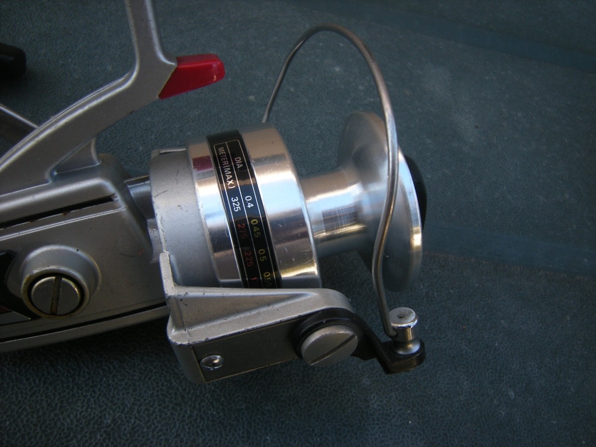 Vintage DAIWA 7000C Skirted Spool Large Silver Spinning Reel JAPAN