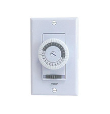 NSI TORK 701B in-Wall Time Switch, 24-Hour Timer, 15A, 120VAC