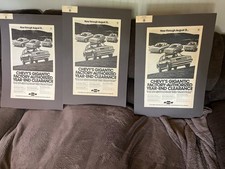 Rare -3- Campbell Ewald Advertising Proofs- Chevettecitationcelebritycavalier