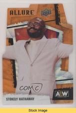 2022 Allure AEW Orange Slice Die-Cut Malcolm Bivens Stokely Hathaway READ 0ps8