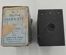 Vintage Kodak No. 2 Hawk-Eye Film Pack Camera NOS Unused Presentation - w Box