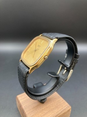 Exc+5] SEIKO Chariot 9021-5160 Mens Vintage Watch Gold Dial Quartz