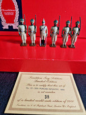 TRADITION TOY SOLDIERS SET D33 THE 20th PUNJAB INFANTRY 1890 SET OF 6 LTD ED EUC