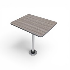 Sequoia Campervan Table Leg System + driftwood tabletop (600mm x 490mm)