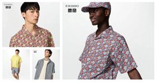 UNIQLO F.RISSO Wide-collared shirt Unisex 4 color New Japan June