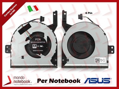 Ventola Fan CPU ASUS K43 K43SD K53SD K53SV X53 X53S (Intel