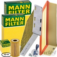 Mann Filter Inspektionspaket Passend FüR A3 8P Golf 5 6 Passat B6 Touran 1T3