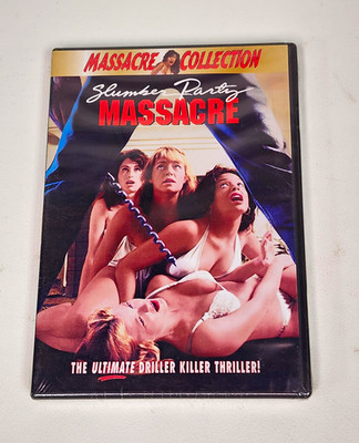New Concorde Slumber Party Massacre DVD Region 1 77m R Digitally Remastered
