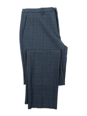 Hugo Boss Men's Hesten Melange Flannel Extra Slim Fit Suit Pants