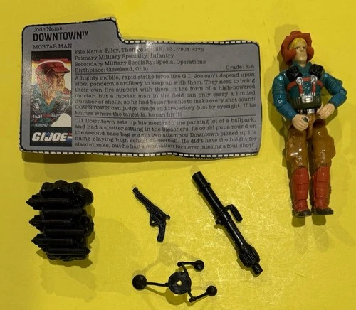 1989 HASBRO GI JOE DOWNTOWN v1 FIGURE