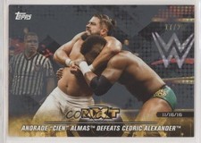 2018 Topps WWE NXT Matches and Moments Silver 17/25 Andrade Cien Almas #13 0h1