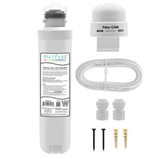 Metpure Quick Twist Water Filter Complete Icemaker Kit 1/4"