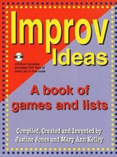 Improv Ideas: A Book of Games and Lists by Justine Jones (English) Paperback Boo