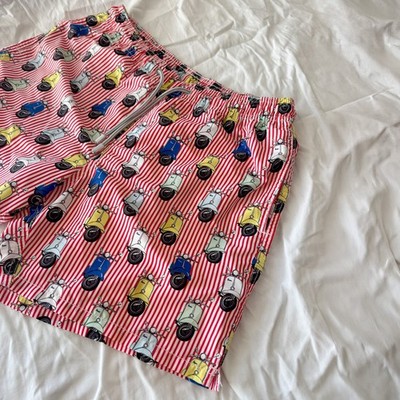 MC2 Saint Barth Swim Shorts Mens M Vespa Striped