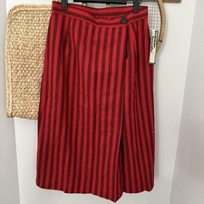 NWT Vintage Bobbie Brooks Wool Blend Skirt Made In USA, Union Made