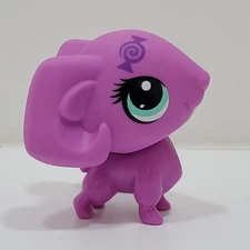 Littlest Pet Shop Purple Candy Swirl Ram / Blue Eyes / #3316 / Authentic 