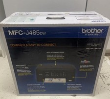 Brother MFCJ485DW All-In-One Wireless Inkjet Color Printer C