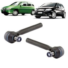 Kit Coppia 2 Testine Barre Scatola Sterzo Guida Fiat Punto 176 188 Lancia Y - Miniatura 1