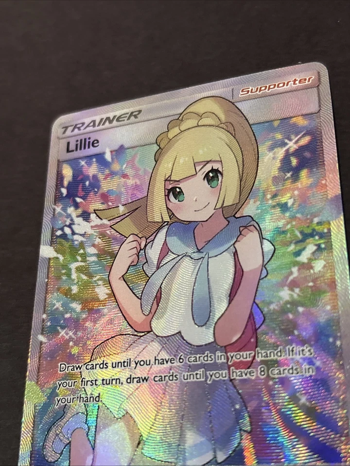 Lillie Full Art Pokemon Pokemon Sun and Moon Ultra Prism 151/156 - read desc  - Image 2 of 4