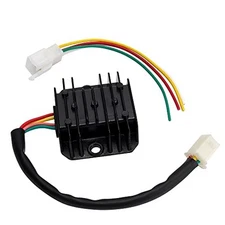 Rectifier 4 Wires Voltage Regulator Replacement for Boat Motor Mercury ATV GY6