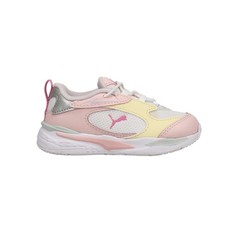 PUMA RsFast Limits Shiny Ac Slip On Toddler Girls Pink, White Sneakers Casual S
