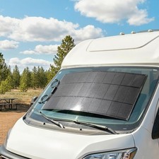 HOMCOM Solarpanel 100W 18V Tragbares Outdoor ...