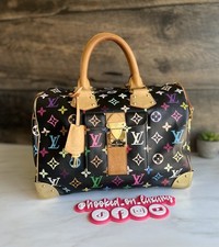 Authentic Louis Vuitton Takashi Murakami Blac...