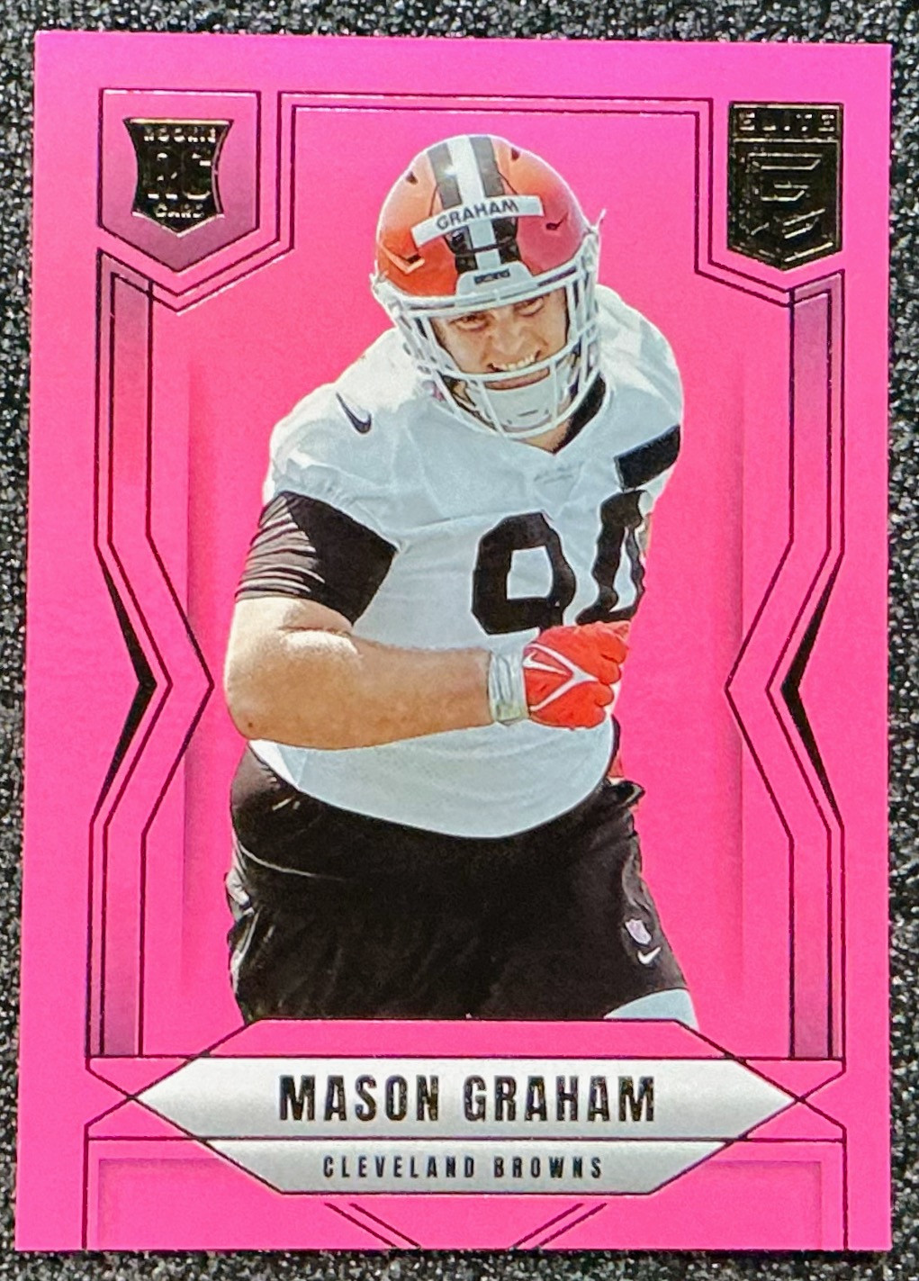 Mason Graham 2025 Panini Donruss Elite #125 Pink (RC) Browns