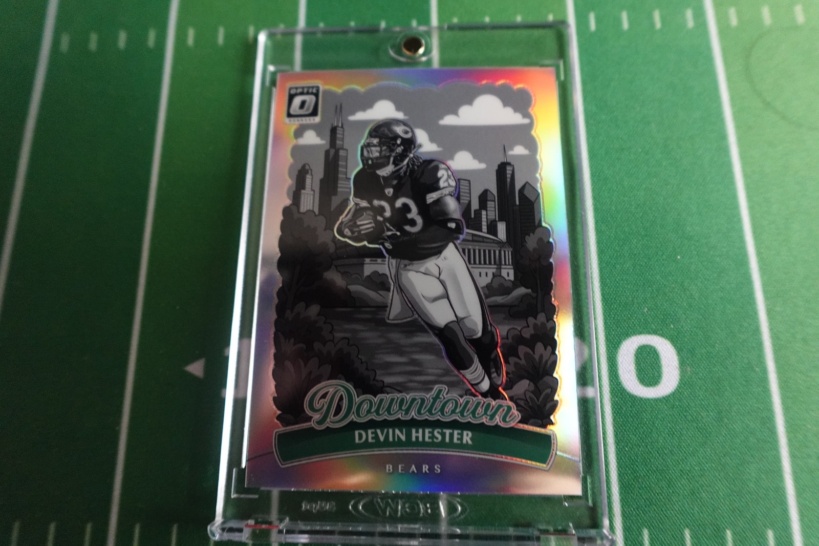 Panini Donruss Optic Football Devin Hester 2025 Downtown Chicago Bears