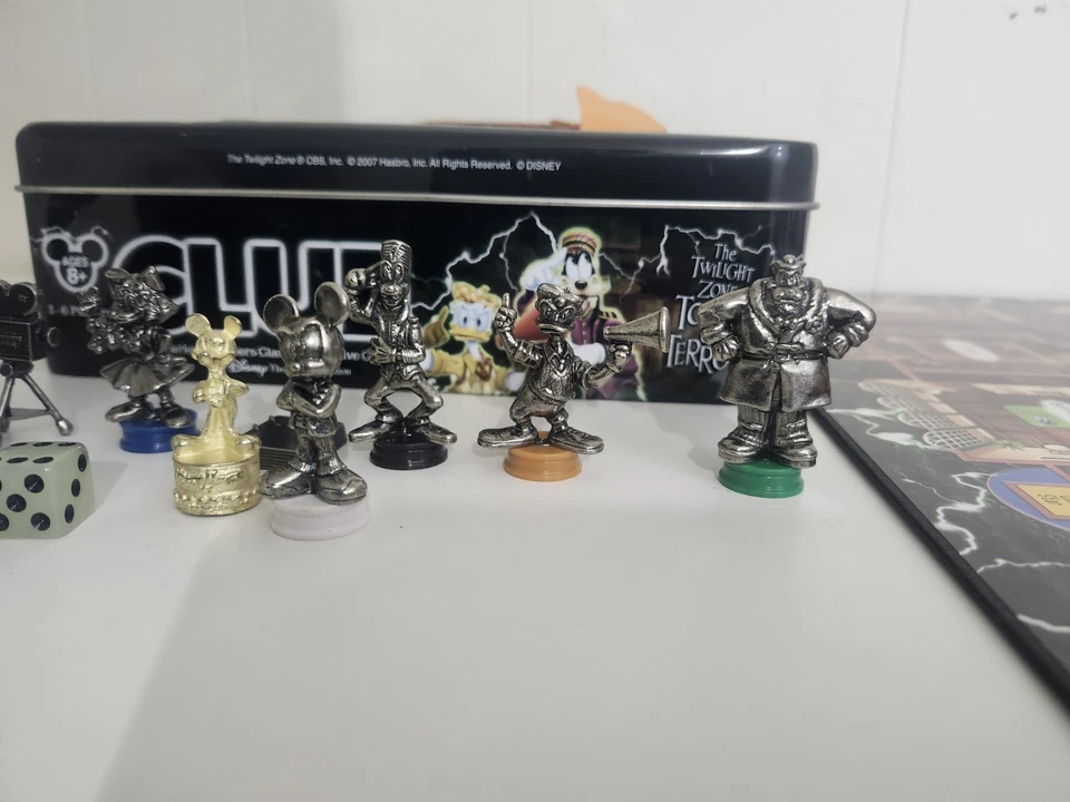 Disney Clue Twilight Zone Torre del Terror Edición Parque Temático Juego de Pistas Foto 3 de 4