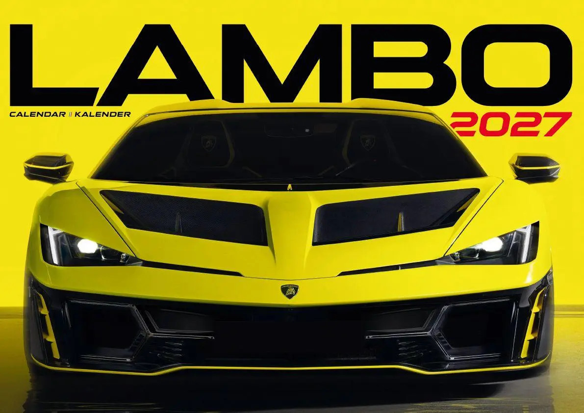 Lamborghini Kalender 2027 - Bild 4