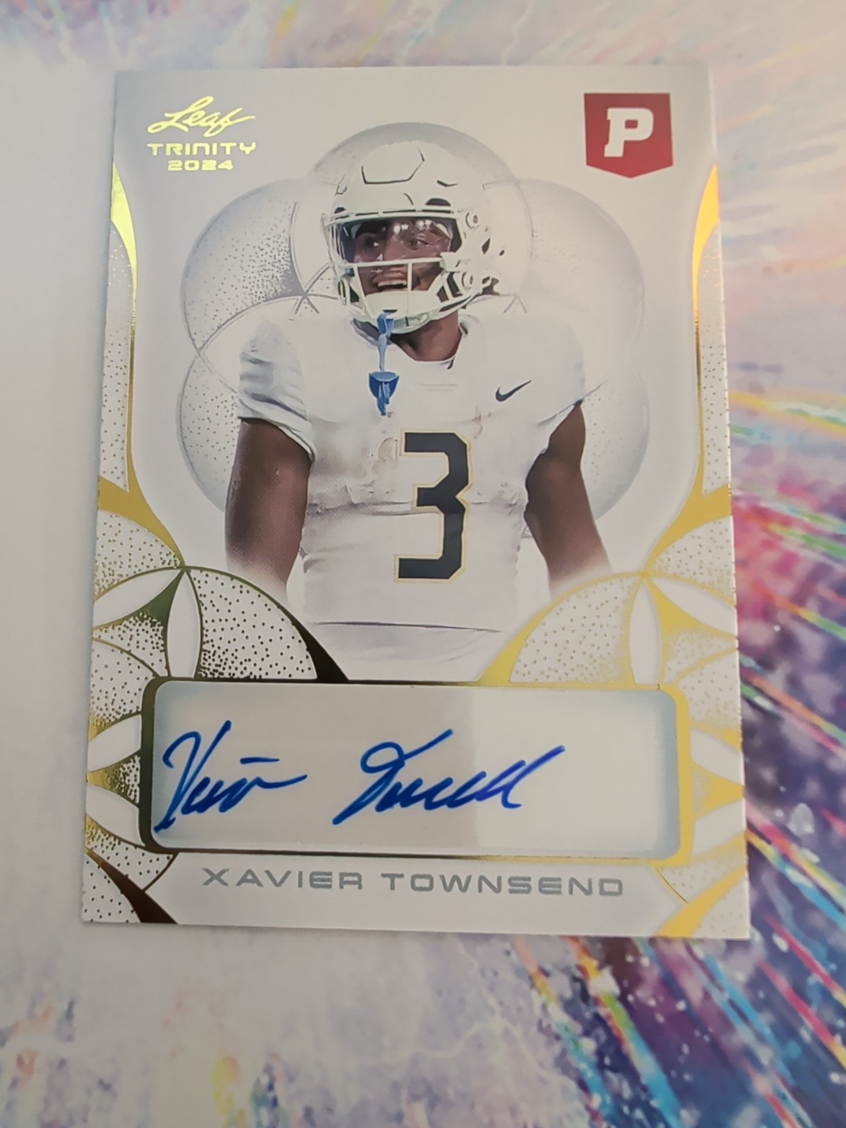 2024 Leaf Trinity Autograph Xavier Townsend #BA-XT2