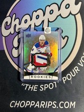 2022-23 UD BD Braden Schneider Exquisite Collection Rookies Patch /25 #RP-BS