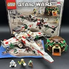 LEGO Star Wars 4502 X-Wing Fighter Dagobah Yoda Hut 100% Complete Box