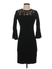 Eliza J Women Black Cocktail Dress S