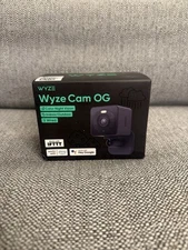 WYZE Cam OG 1080 Full HD Indoor/Outdoor Camera - BLACK Model WYZECGSB Black New
