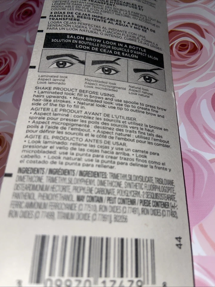 Tinta semipermanente para cejas REVLON COLORSTAY/marrón cálido Foto 3 de 4