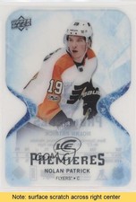 2017-18 Upper Deck Ice Ice Premieres Die-Cut Nolan Patrick #199 READ 1io