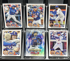 Topps Stars of MLB New York Mets Card Lot Alonso Senga Baty Narvaez - 6