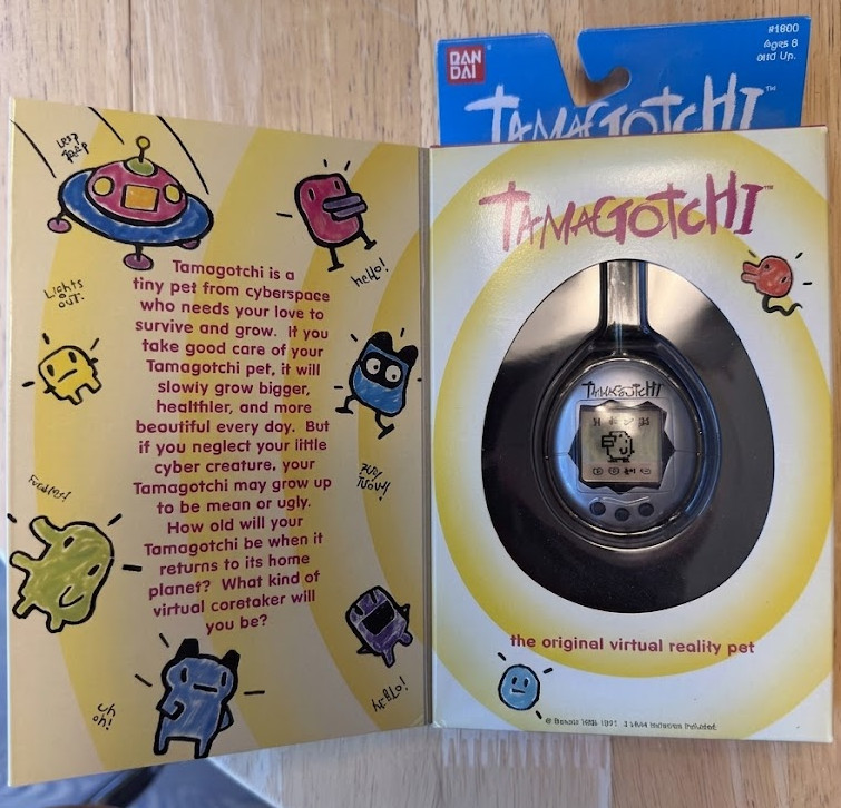 🔥 RARE VINTAGE COLLECTOR'S FIND! 1996/1997 BANDAI ORIGINAL TAMAGOTCHI (GEN 1) 