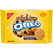 DISCONTINUED Nabisco Oreo Cookie Dough Flavored Creme Cookies Limited Edition