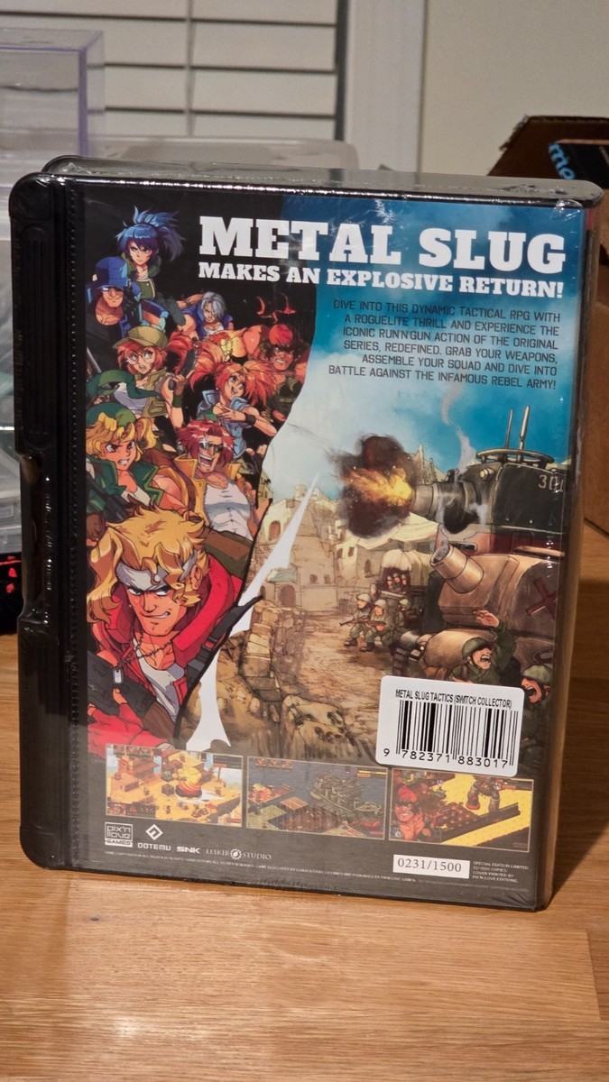 Metal Slug Tactics Pix'n Love NEOGEO Shockbox Edition for Nintendo Metal Slug Tactics Pix'n Love NEOGEO Shockbox Edition for Nintendo