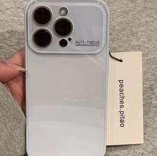 For Apple iPhone 17 Pro Max 16 15 14 13 12 11 Phone Case Glossy Glass Shell Case