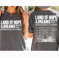 Bruce Springsteen Tour 2026 Shirt, Bruce Springsteen Land Of Hope  Dreams Tour