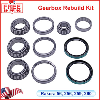 #ad #ad Gearbox Rebuild Kit For New Holland Ford 56 256 259 260 Bearings and Seals $68.24