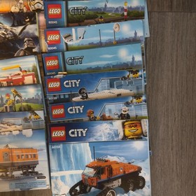 Lot of 50 LEGO Various Manuals Instructions Booklets Lego City Toy Story