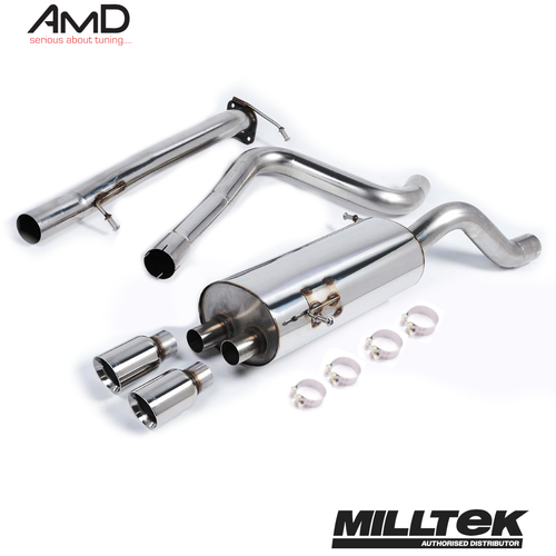 Fiesta ST180 Milltek Cat Back Exhaust Race Version ST200 MOST POPULAR SSXFD100 - Picture 5 of 6