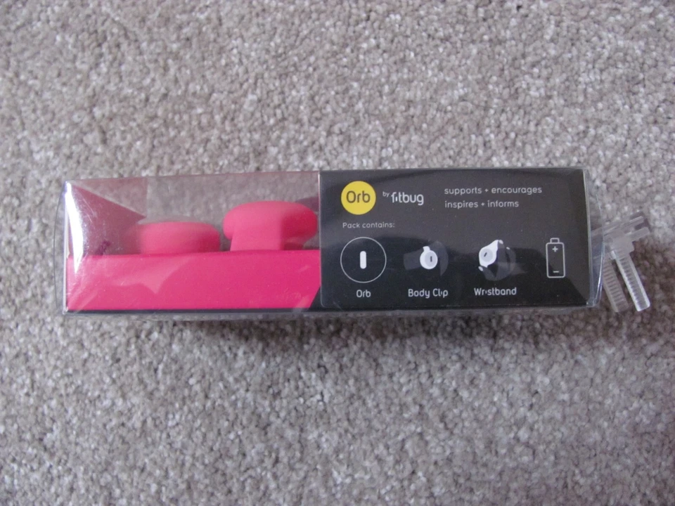 Brand New Orb by Fitbug Bluetooth Tracks Movement + Sleep FB929 PINK - Image 3 of 4