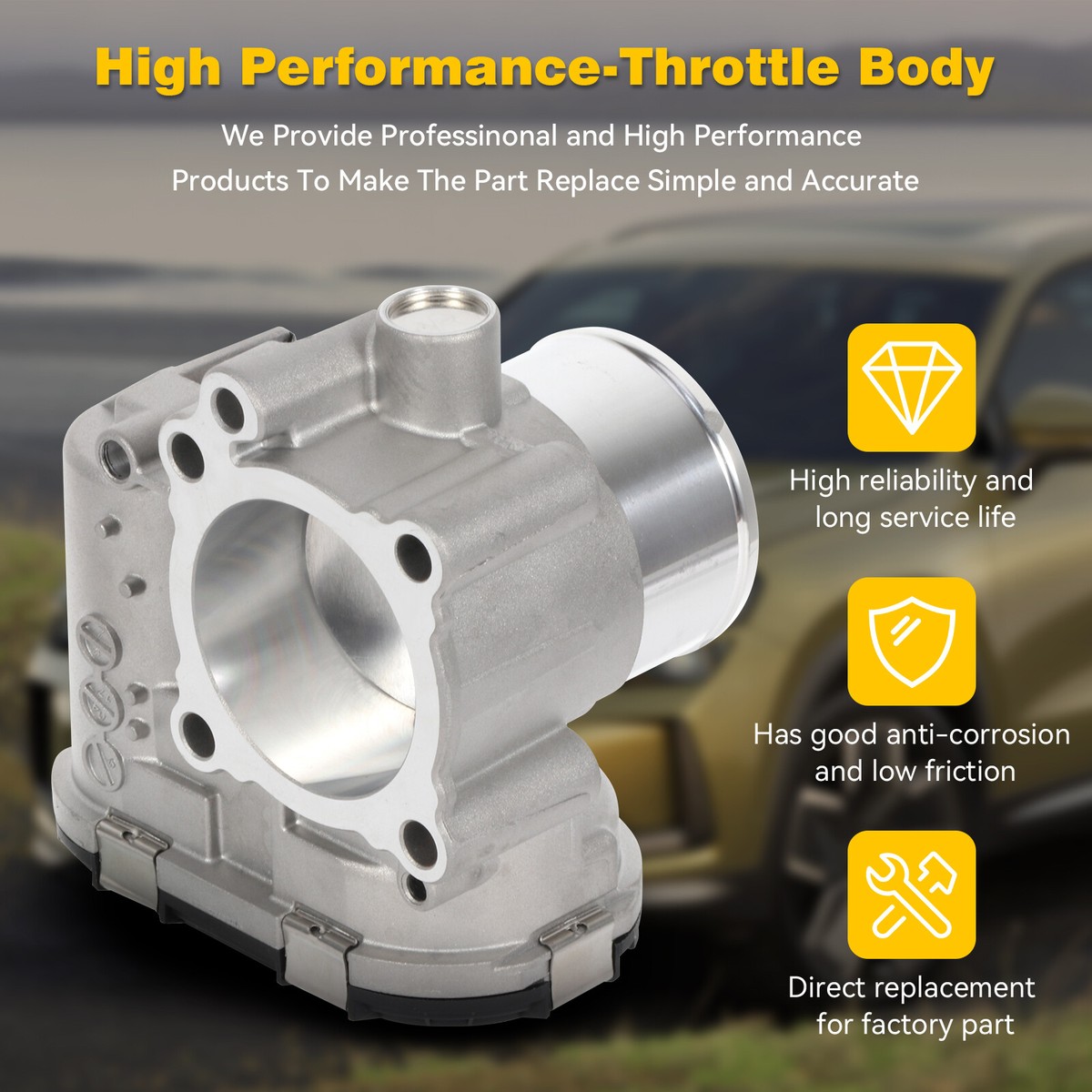 Electronic Throttle Body Polea Repuesto Tensor Para Ford Escape L4 1.6l 2013-2016 | Envu00edo Gratis Ford Fiesta
