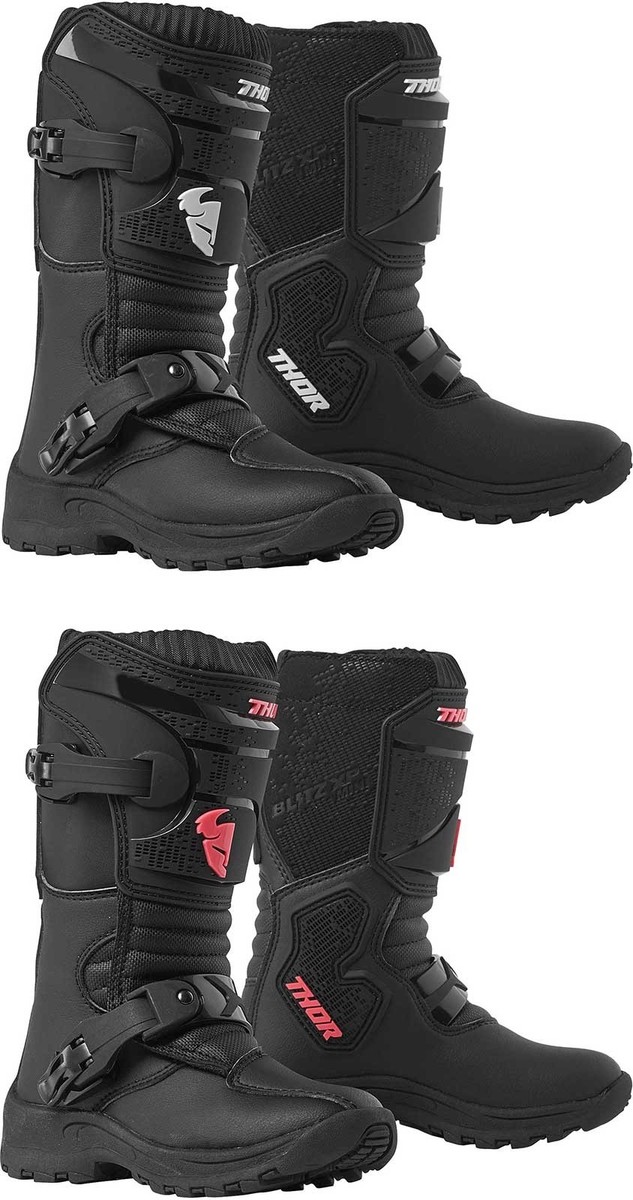 2025 Thor Kid's Mini Blitz XP Boots - Motocross Dirt Bike MX ATV